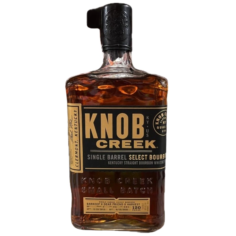 KNOB CREEK SINGLE BARREL SELECT BOURBON 750ML @ Airdrie [1050994] 750 ml