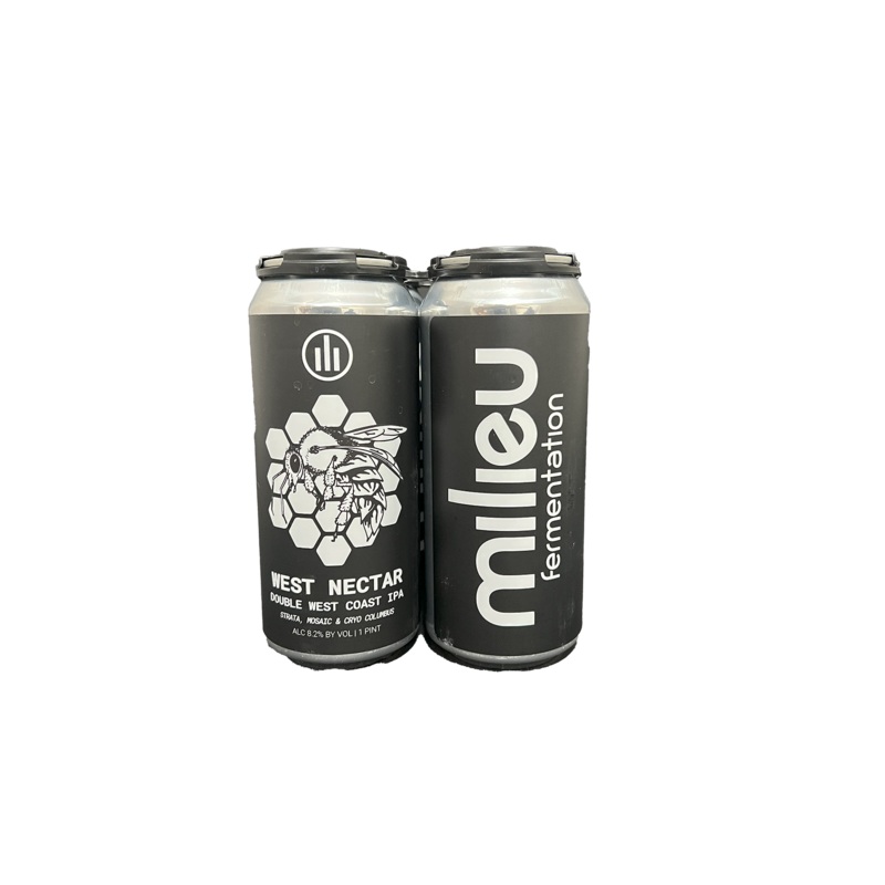 Milieu West Nectar DWCIPA 4 Pack Cans