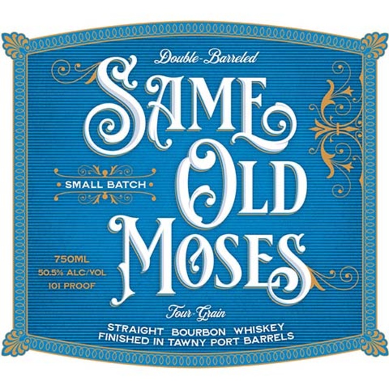 Same Old Moses Double-Barreled Straight Bourbon Whiskey 750ML BTL