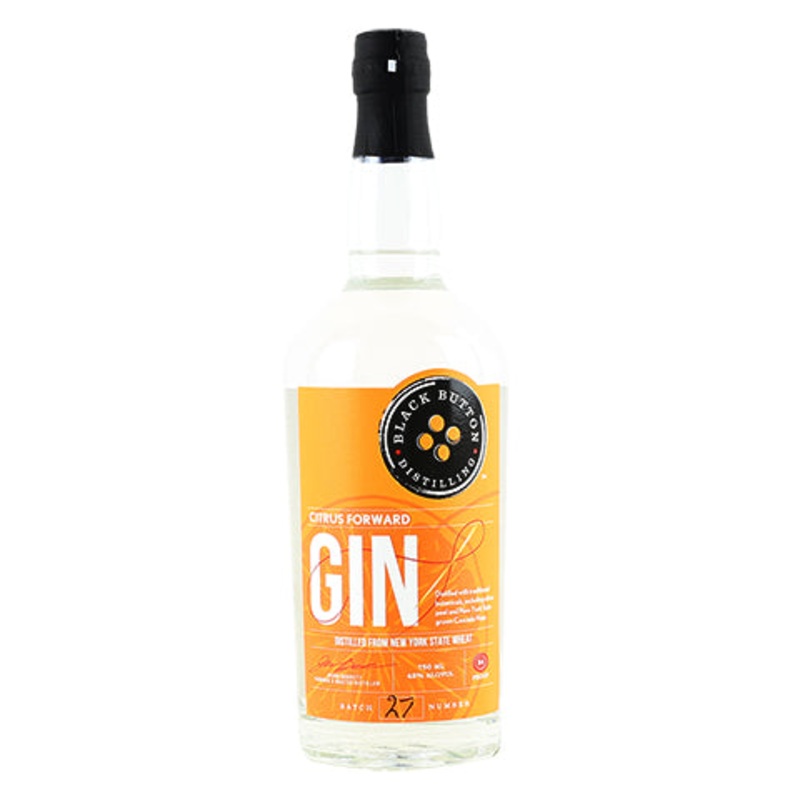 Black Button Citrus Forward Gin 750ML BTL