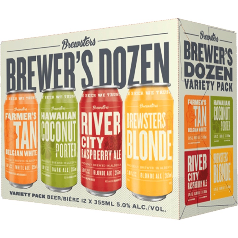 BREWSTERS BREWER'S 12 CANS