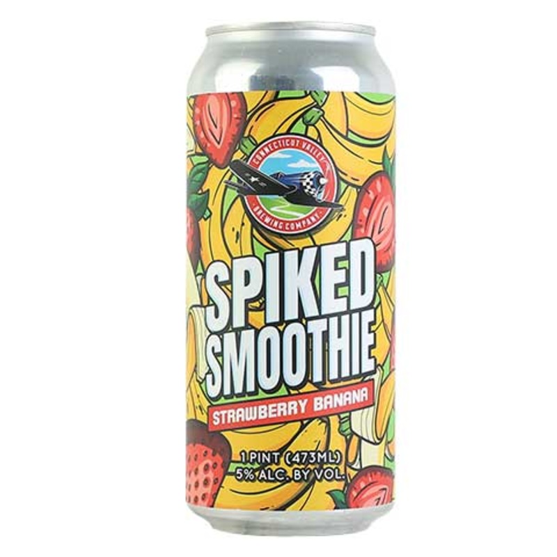 Connecticut Valley Spike Smoothie Strawberry Banana 16OZ SINGLE CAN