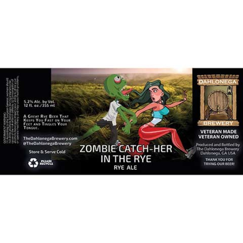 Dahlonega Zombie Catch-Her In The Rye Ale 12OZ SINGLE CAN