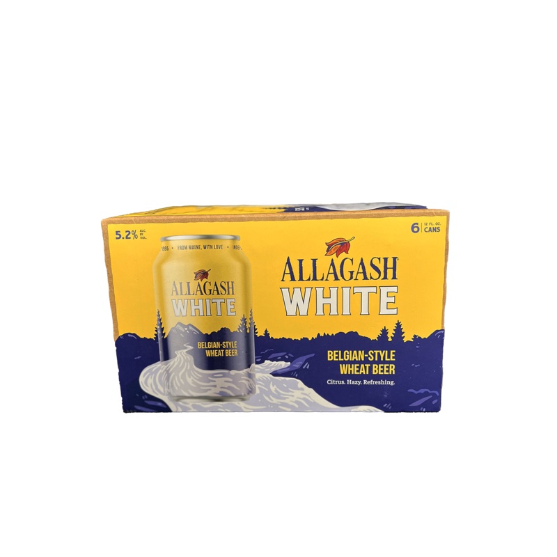 Allagash White Belgian Wheat 6 Pack Cans