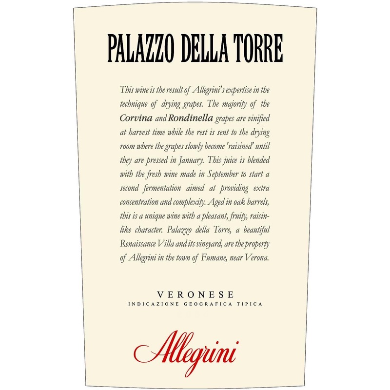 ALLEGRINI PALAZZO DELLA TORRE IGT 2019 750 mL
