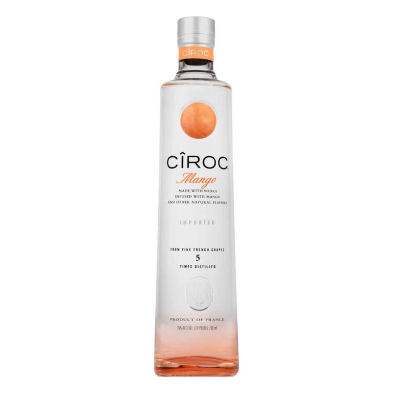CIROC MANGO FLAVORED VODKA 70 750ML 750ML
