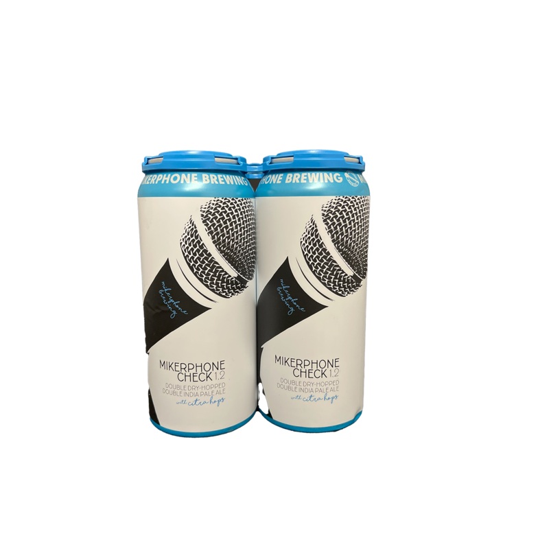 Mikerphone Check 1, 2 DDH DIPA 4 Pack Cans