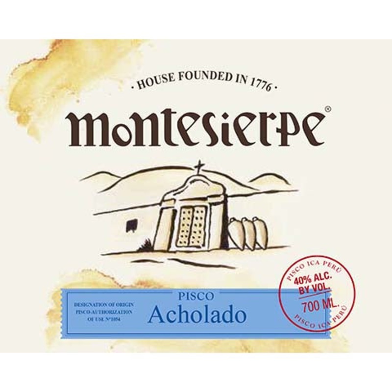Montesierpe Acholado Pisco 375ML BTL