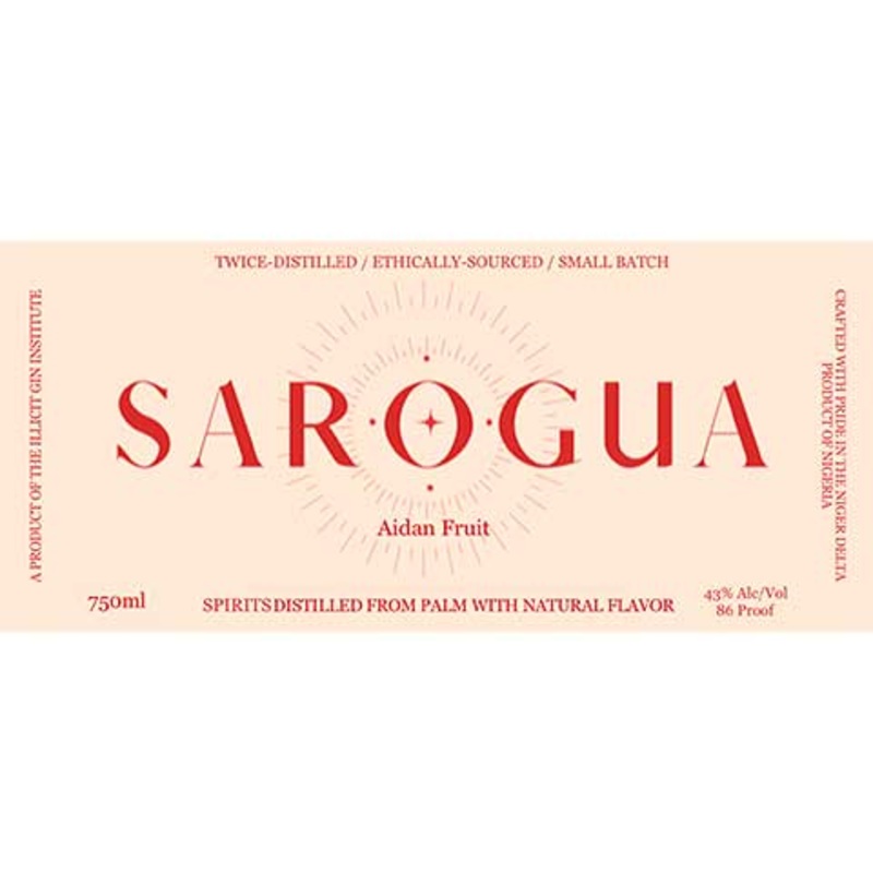 Sarogua Aidan Fruit 750ML BTL