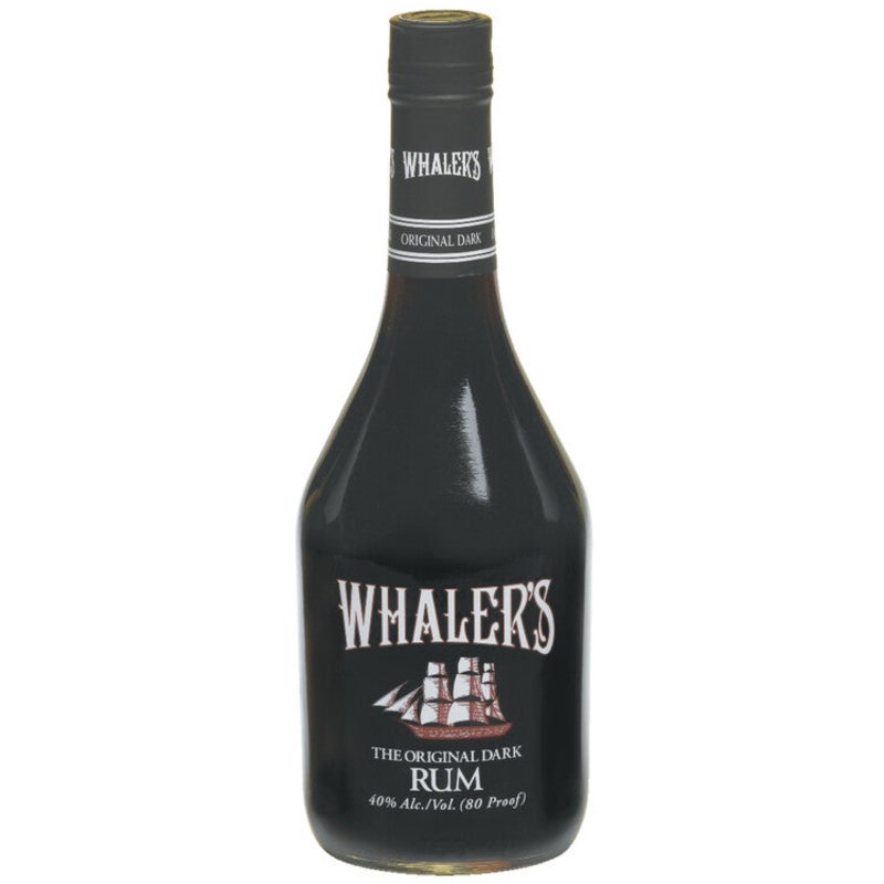 WHALER'S DARK RUM ORIGINAL DARK 80 750ML 750ML