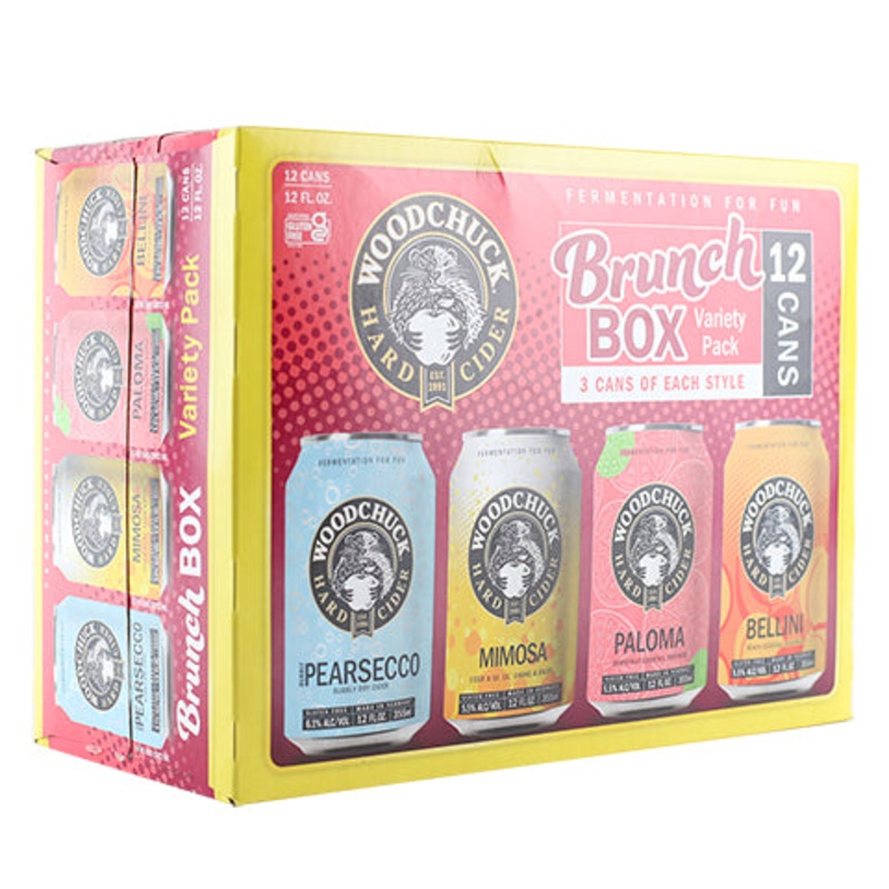 Woodchuck Hard Cider Brunch Box Variety Pack 12PK 12OZ CAN