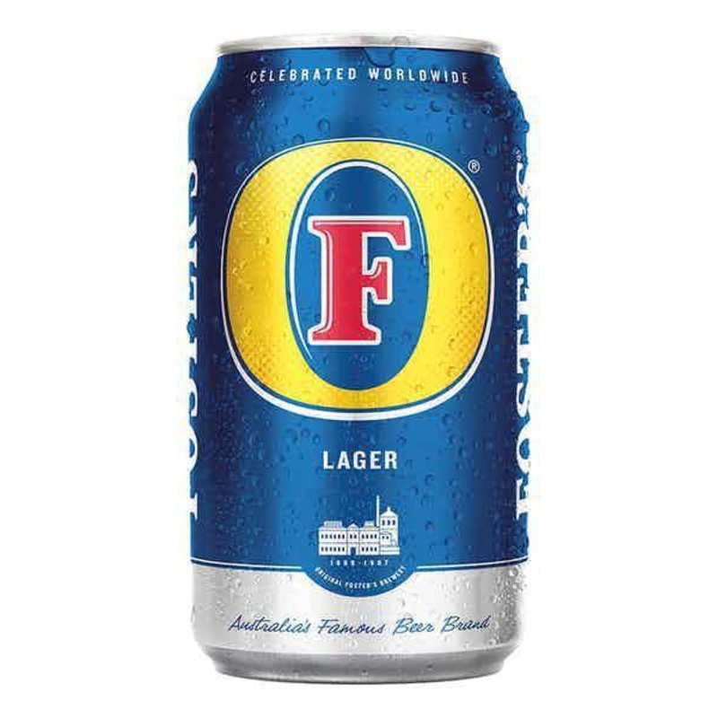 Beer 25.4oz Can Fosters Lager