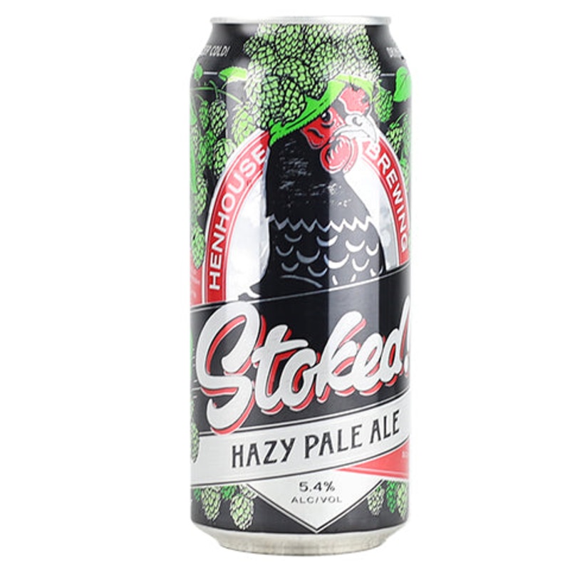 HenHouse Stoked! Hazy Pale Ale 16OZ SINGLE CAN