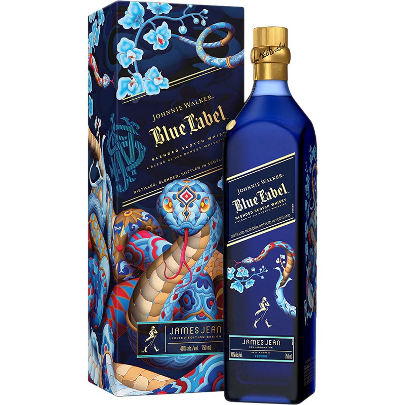 JOHNNIE WALKER BLUE LUNAR SNAKE SCOTCH WHISKY 750ML @ Airdrie [1055651] 750 ml