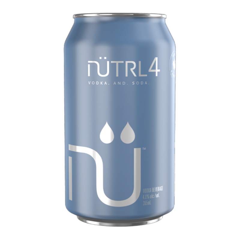 NUTRL VODKA AND SODA 4%