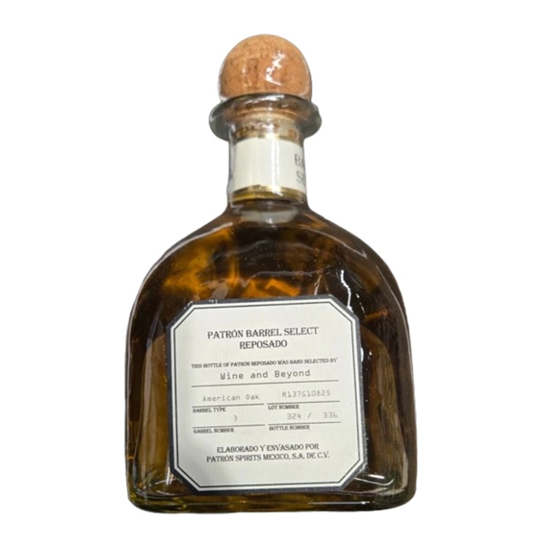 PATRON W&B SINGLE BARREL SELECT REPOSADO TEQUILA 750ML @ Emerald Hills [1052184] 750 ml