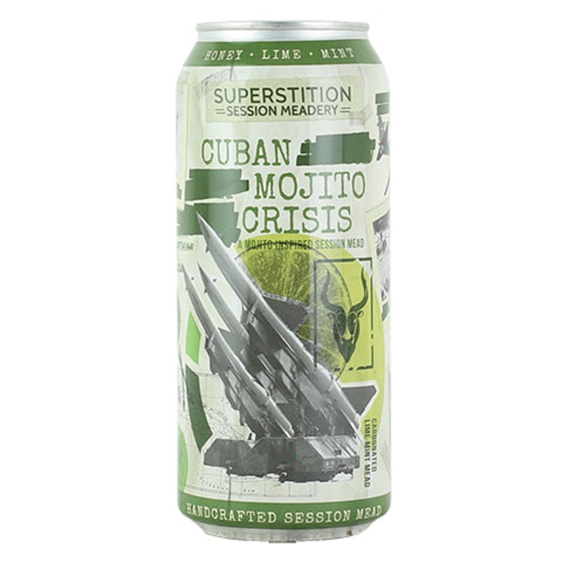 Superstition Cuban Mojito Crisis Mead 16OZ SINGLE CAN