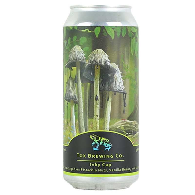 Tox Inky Cap Stout (Pistachio, Cacao, Vanilla) 16OZ SINGLE CAN