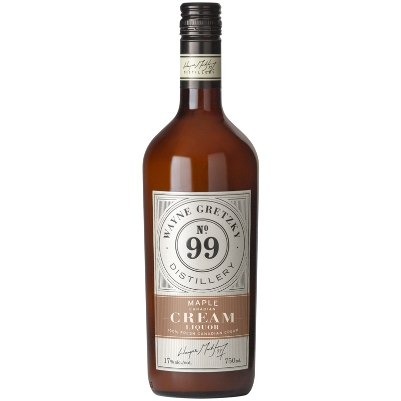 WAYNE GRETZKY NO 99 MAPLE CREAM LIQUEUR 750ML @ Deerfoot City [1036541] 750 ml