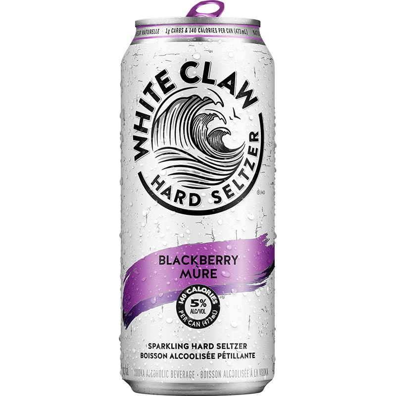 WHITE CLAW HARD SELTZER BLACKBERRY 473ML CAN @ Signal Hill [1045550] 473 ml