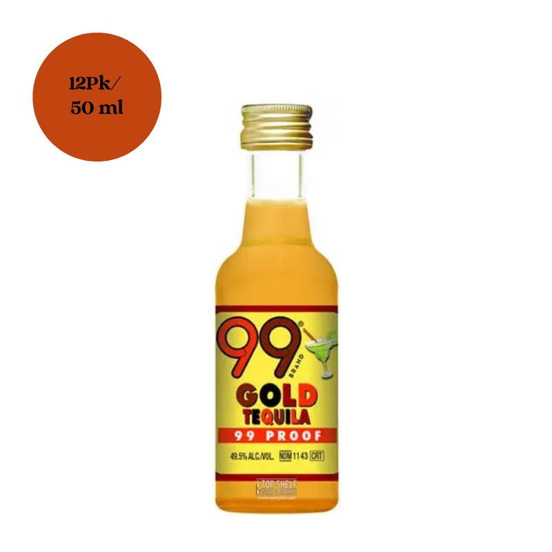99 Gold 12pk 50ml Shots