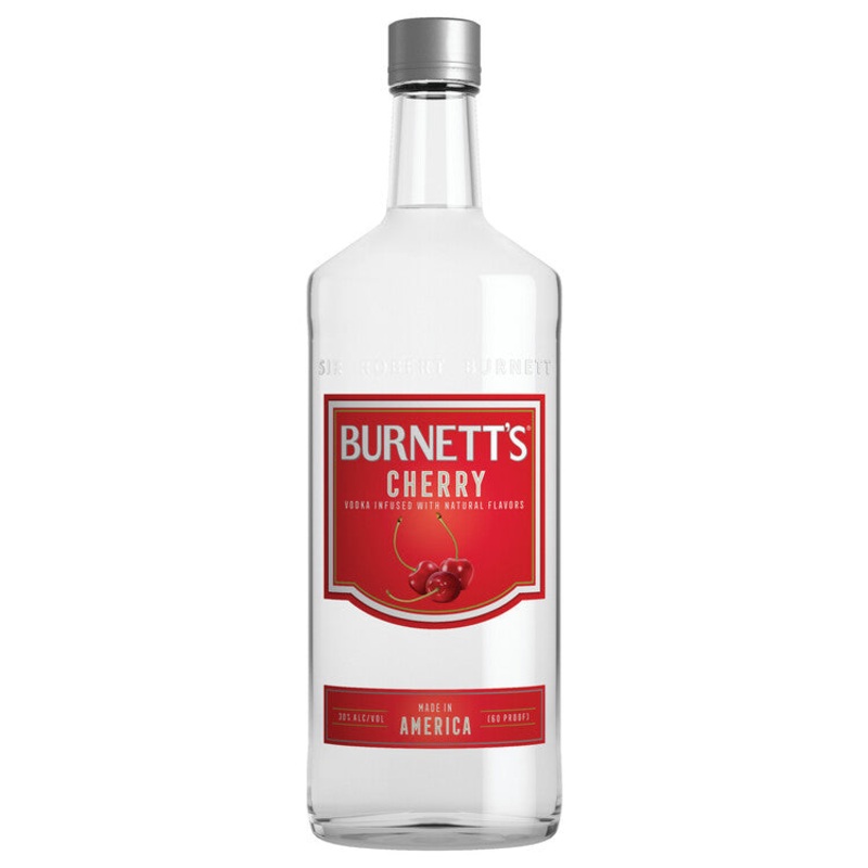 BURNETT'S CHERRY FLAVORED VODKA 60 750ML 750ML