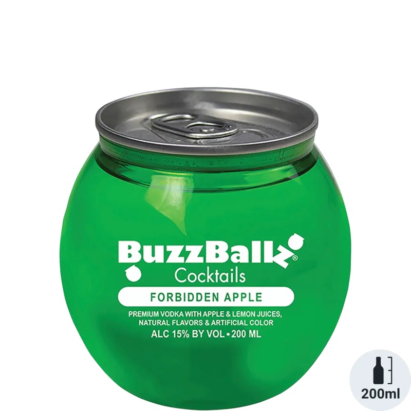 BUZZBALLZ COCKTAILS FORBIDDEN APPLE 200ML @ Kelowna [1055449] 200 ml