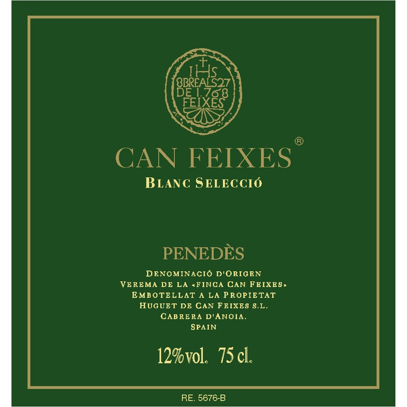 CAN FEIXES PENEDES BLANC SELECCIO 2021 750 mL