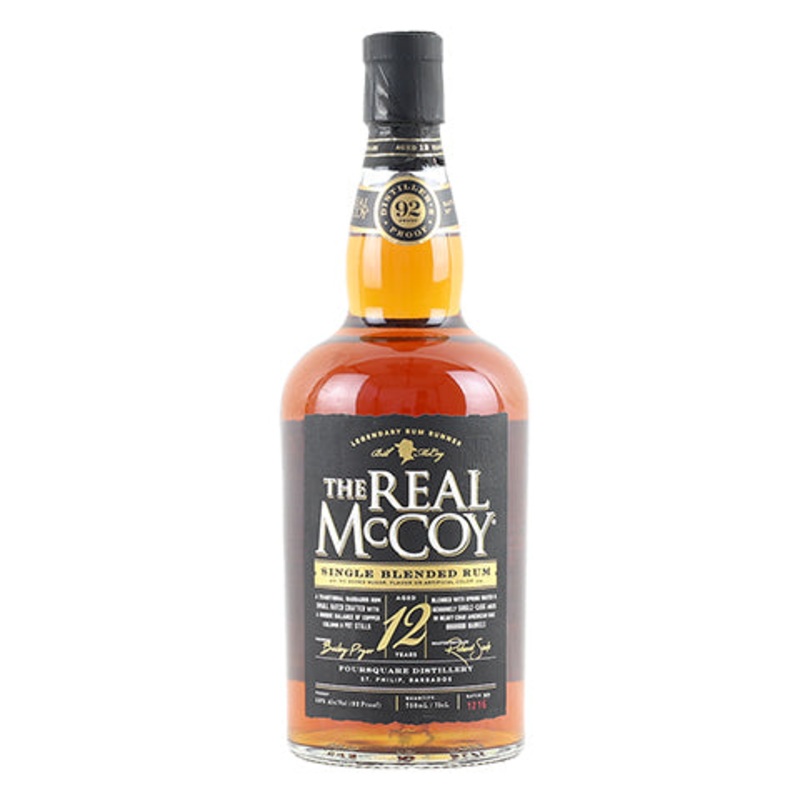 The Real McCoy Distillers Proof Rum 750ML BTL