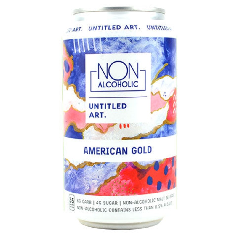 Untitled Art American Gold (Non-Alcoholic) 12OZ SINGLE CAN