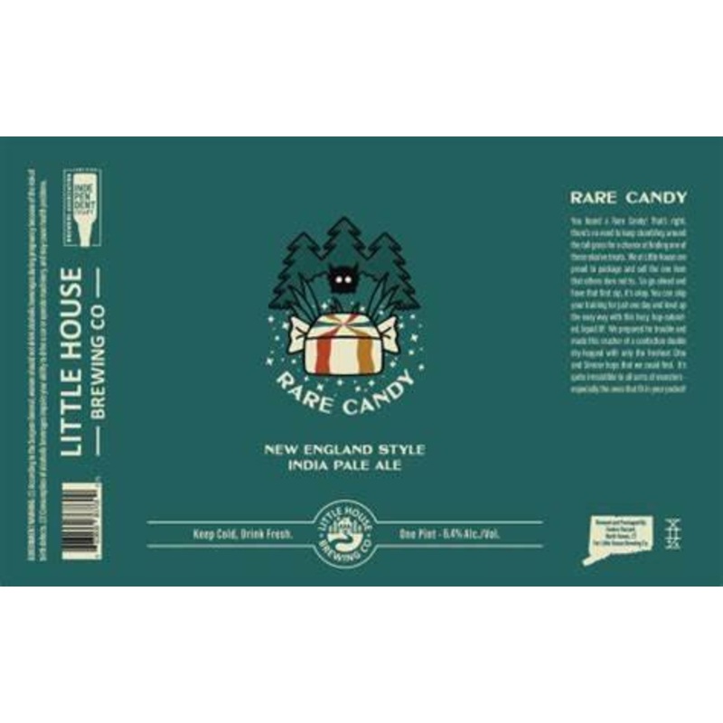 Beer Little House Brewing Co 4pk Rare Candy New England Style IPA