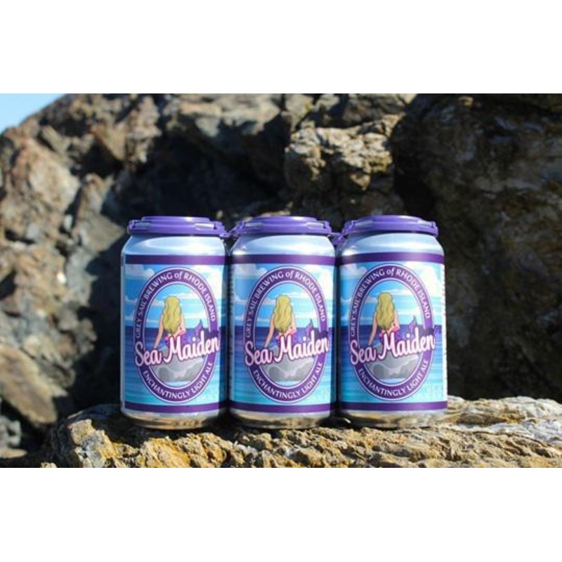 Beer RI Grey Sail 6pk Sea Maiden 05618