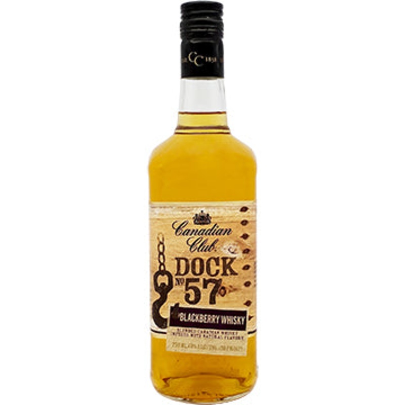 CANADIAN CLUB DOCK 57 BLACKBERRY 750 ML