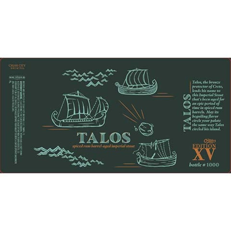 Cigar City Talos Imperial Stout 500ML BTL