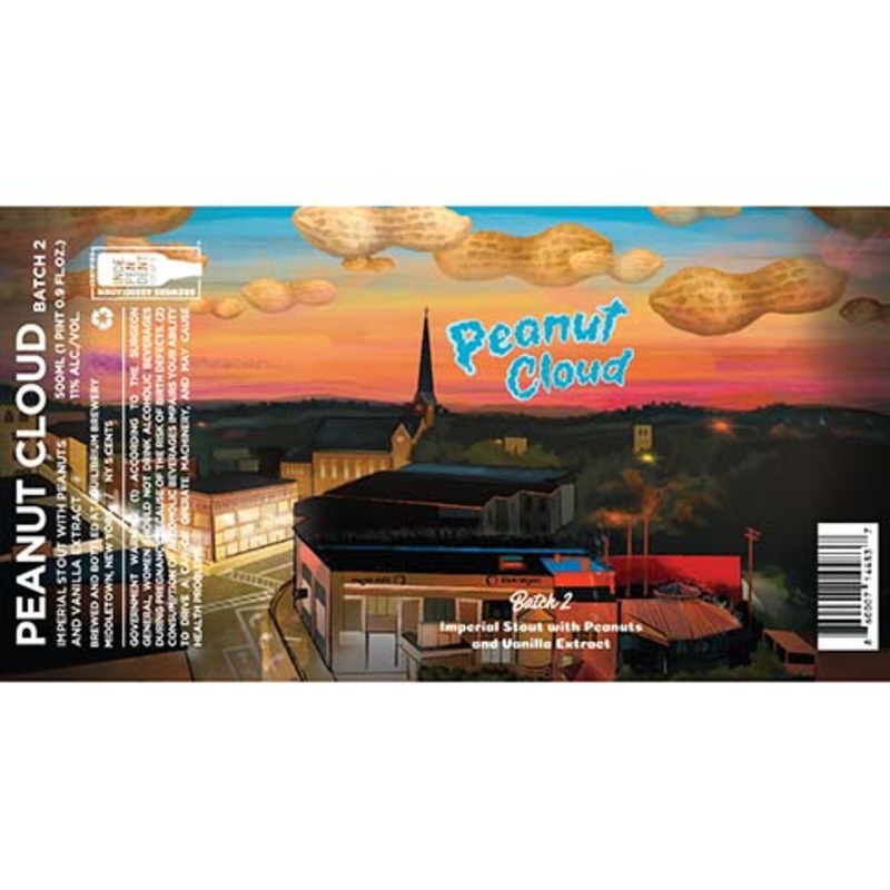 Equilibrium Peanut Cloud Imperial Stout 500ML BTL