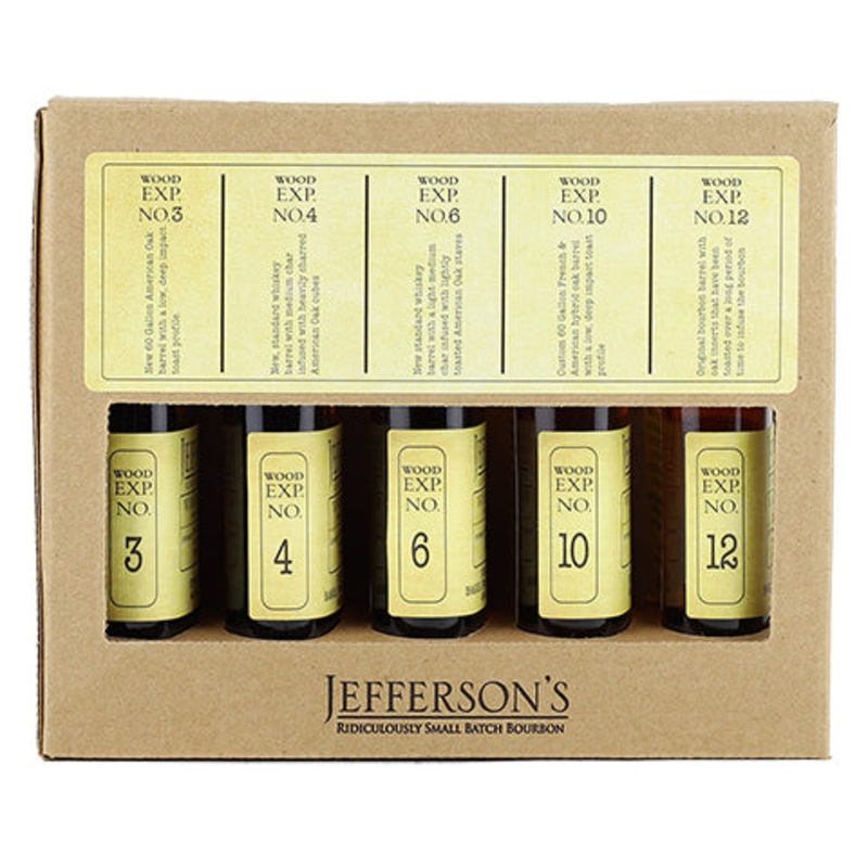 Jefferson's Wood Experiment Collection Pack 5PK 200ML BTL