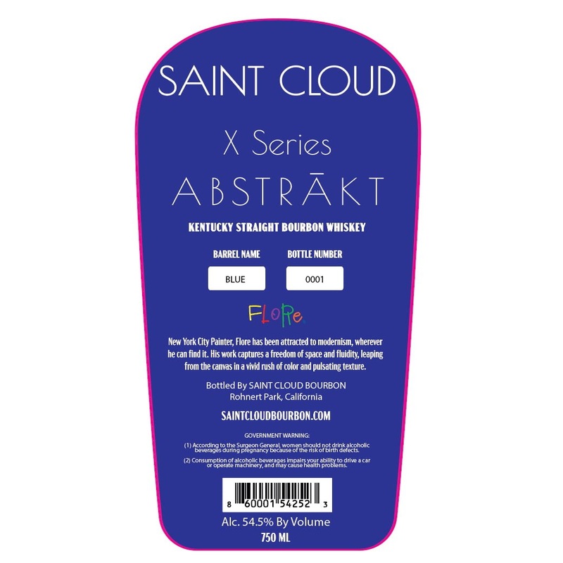 Saint Cloud X Series ABSTRAKT Kentucky Straight Bourbon Whiskey