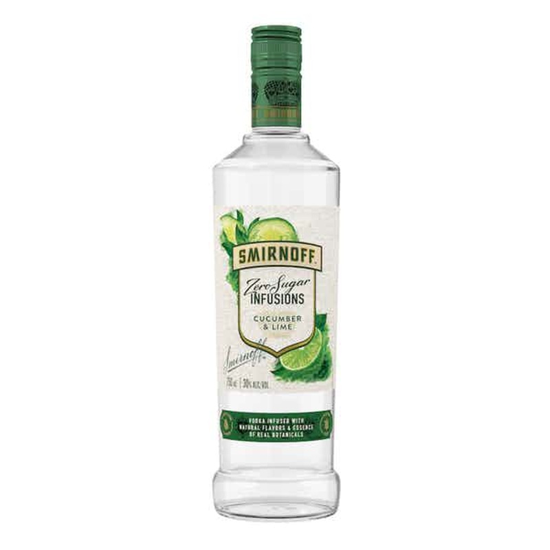 SMIRNOFF INFUSIONS - CUCUMBER & LIME 750 ML