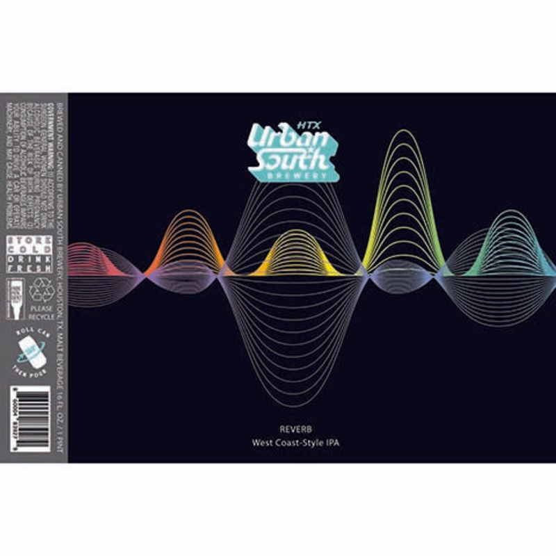 Urban South Reverb West Coast-Style IPA 16OZ SINGLE CAN