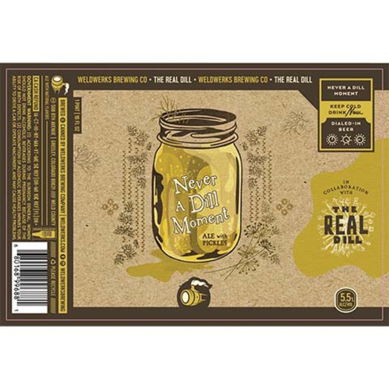 Weldwerks Never A Dill Moment 16OZ SINGLE CAN