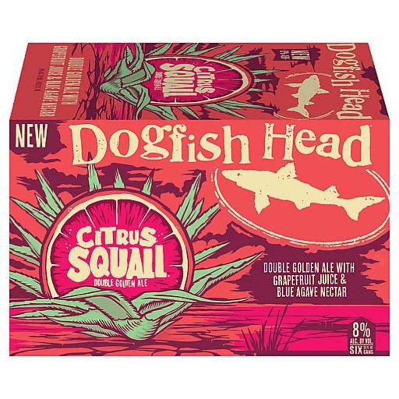 Beer Dogfish Head 6pk Citrus Squall
