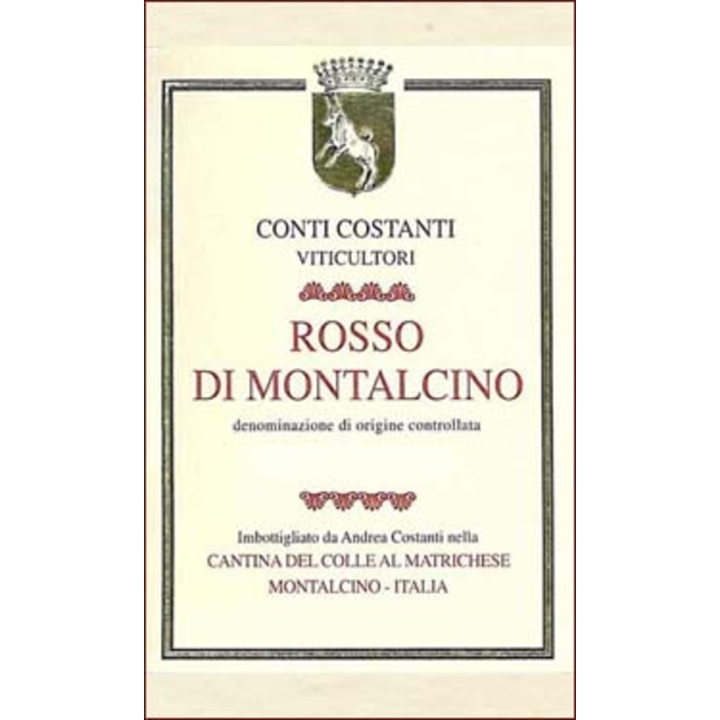 COSTANTI ROSSO DI MONTALCINO 2019 750 mL
