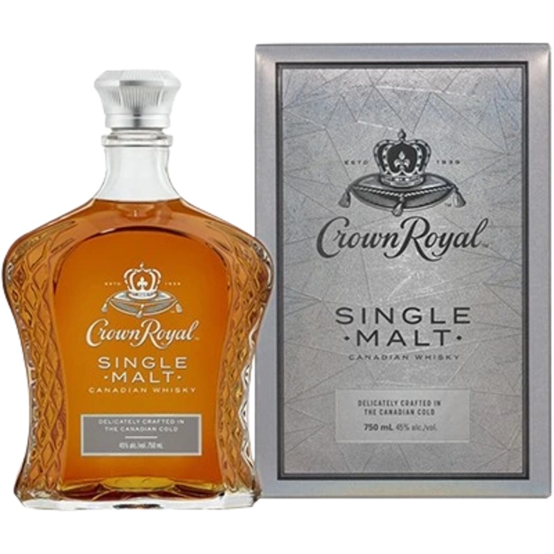 CROWN ROYAL SINGLE MALT CANADIAN WHISKY 750ML @ MacTaggart Ridge [1052640] 750 ml
