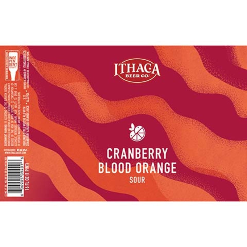 Ithaca Cranbery Blood Orange Sour 16OZ SINGLE CAN