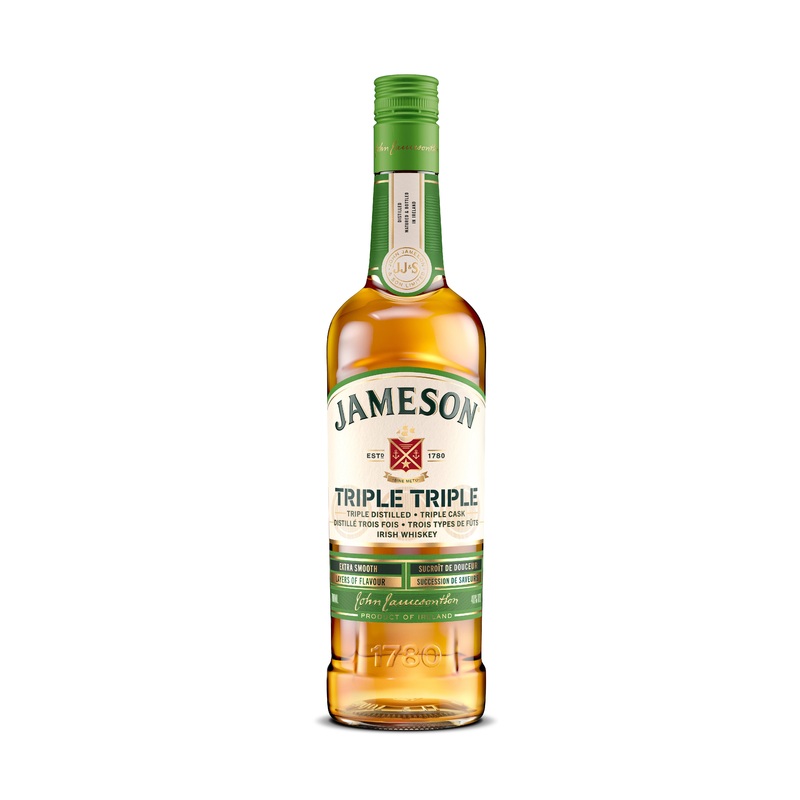 JAMESON TRIPLE TRIPLE IRISH WHISKEY 750ML @ MacTaggart Ridge [1057085] 750 ml