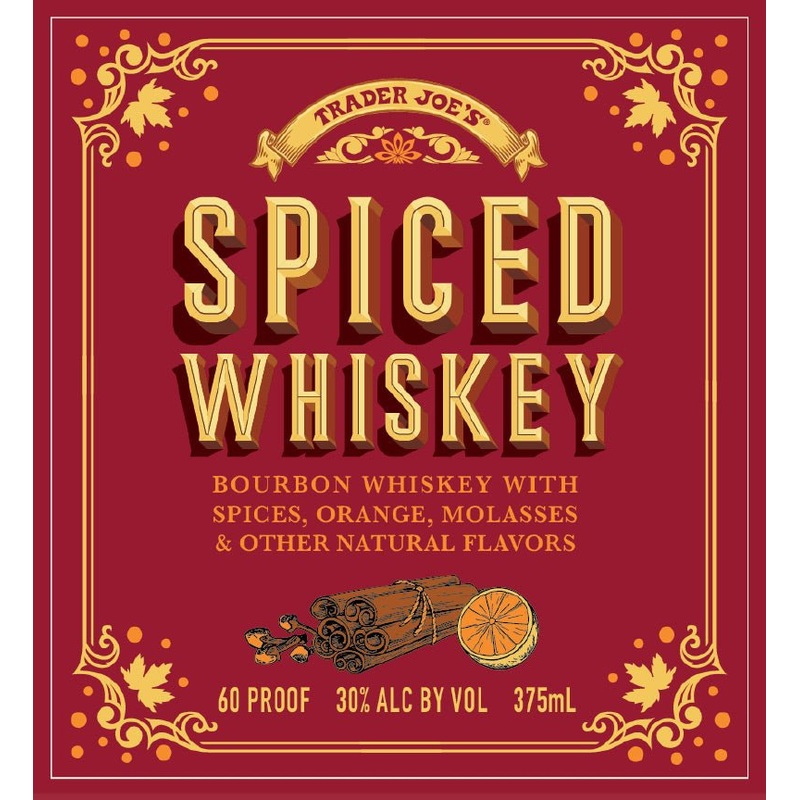 Trader Joe's Spiced Whiskey 375ml