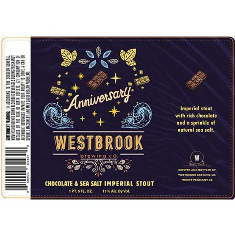 Westbrook Anniversary Imperial Stout 22OZ SINGLE BTL