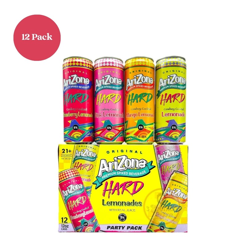 Arizona Hard Lemonades Party Pack Hard Lemonade 12pk 12 fl oz