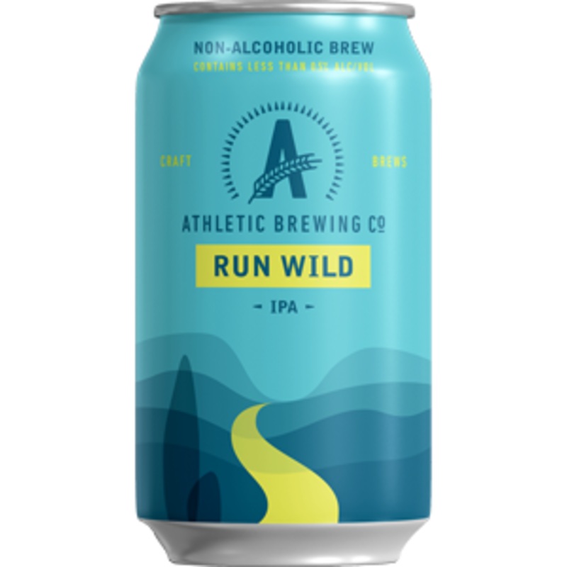 Athletic Brewing Run Wild IPA 24 - 12oz Cans, 6 Pack