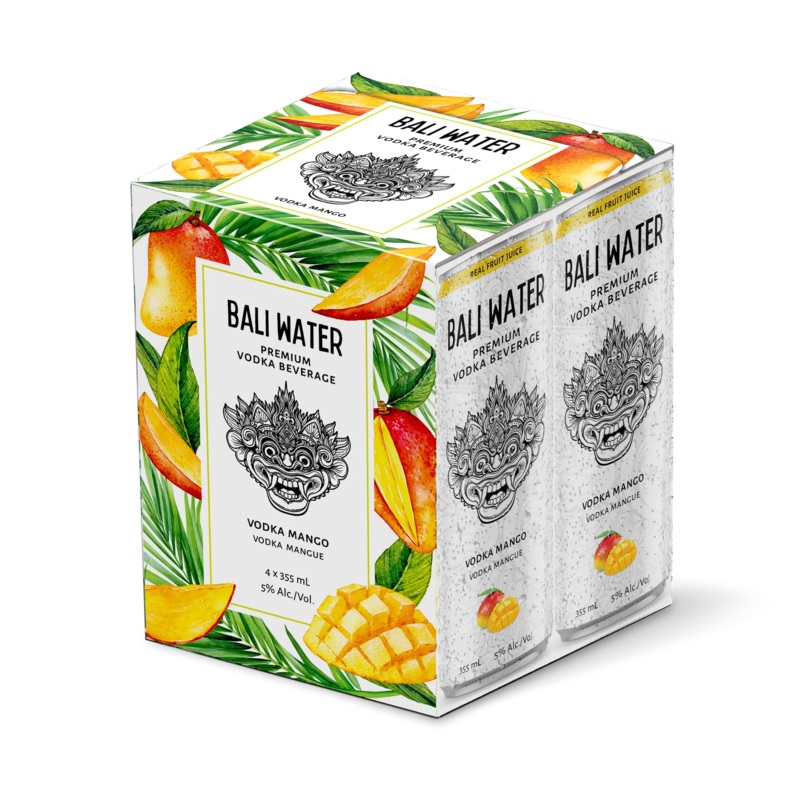 BALI WATER MANGO 355ML 4PK CAN @ Signal Hill [1047657] 1420 ml